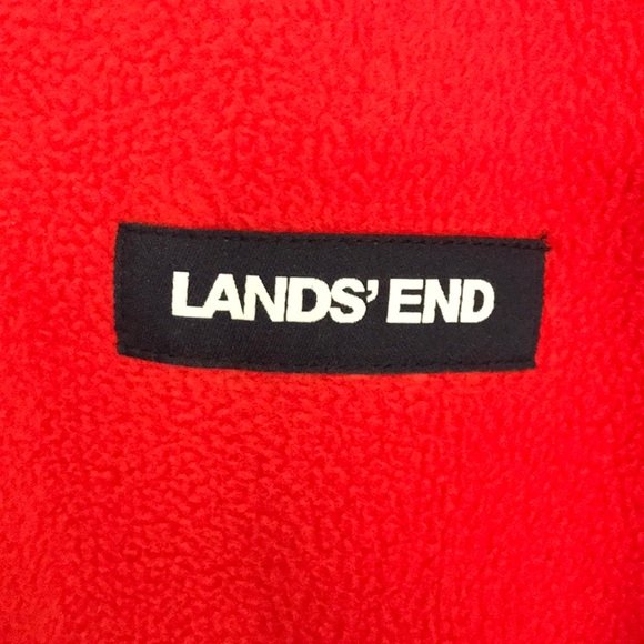NEW Lands' End Ladies Grid Fleece Zip Up Jacket. - Picture 4 of 7